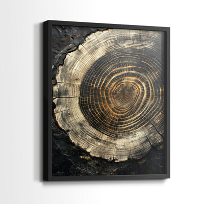ABSTRACT Series CXCIX  -Premium Framed Print -Ready to Hang - No Nails Required
