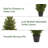 Faux Foliage Tree in Pot-1743630050