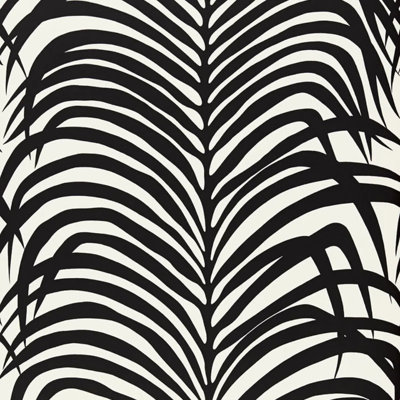 Papier peint Zebra Palm