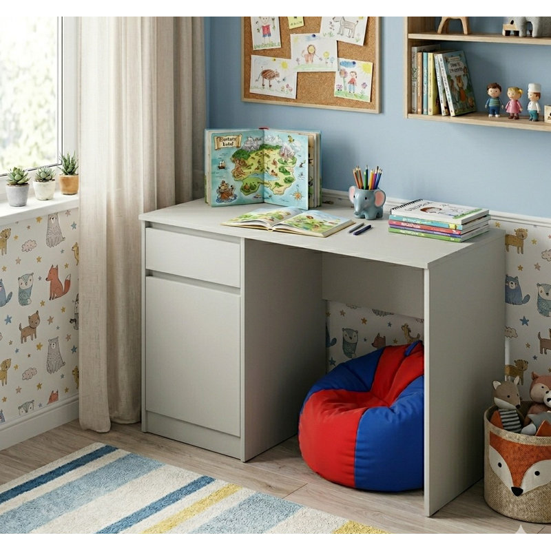 LA Furniture Desk Grey