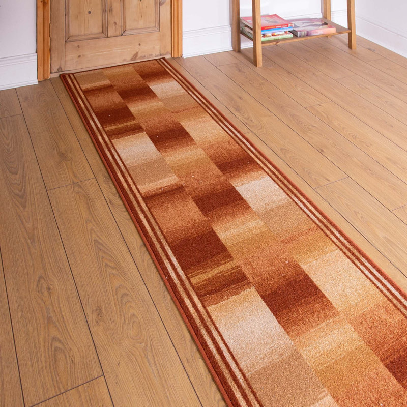 Runner Ikat Machine Tufted Area Rug, Rectangle 100 x 150 cm