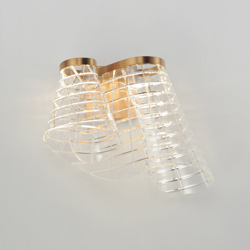 Cohlton-Wall Sconce, Brushed Champagne