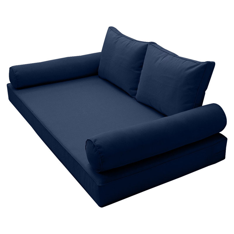 Outdoor Daybed Seat / Back Cushion, Navy