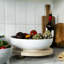 Bol de service rond en céramique 28 cm-95818120