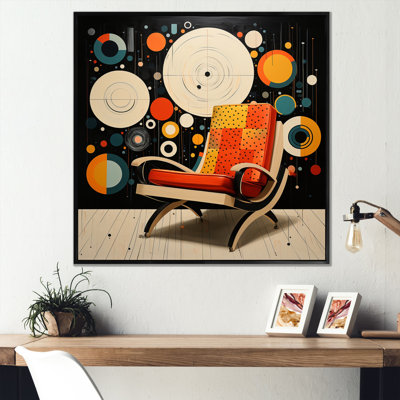 Colourful Mid Century Eames Elegance III - Mid-Century Wall Art Prints