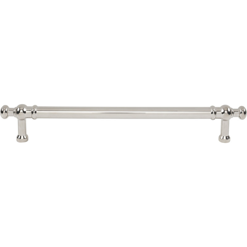 Wetherby 12" Center to Center Bar Pull, Polished Nickel
