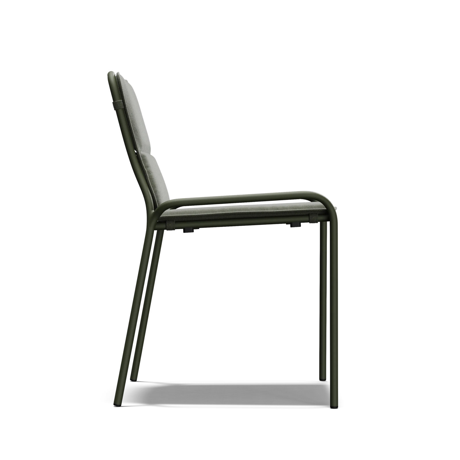 XY Stackable Sunbrella® Patio Side Chair, Olive