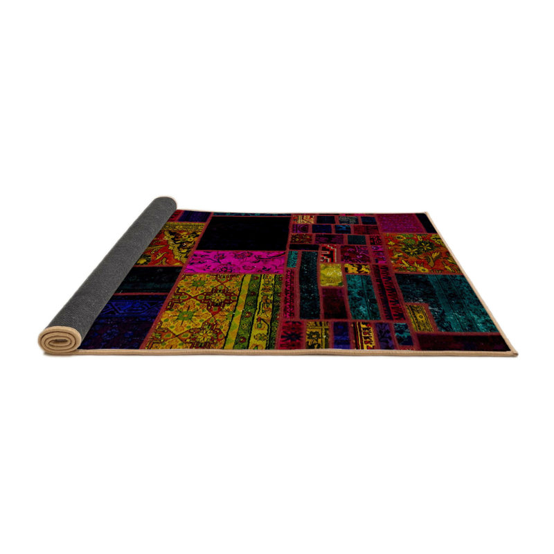 Abstract Indoor Rug, Round 4'