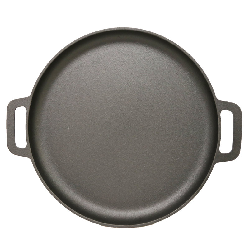 Cuisiland Non-Stick Cast Iron 14'' Pizza Pan