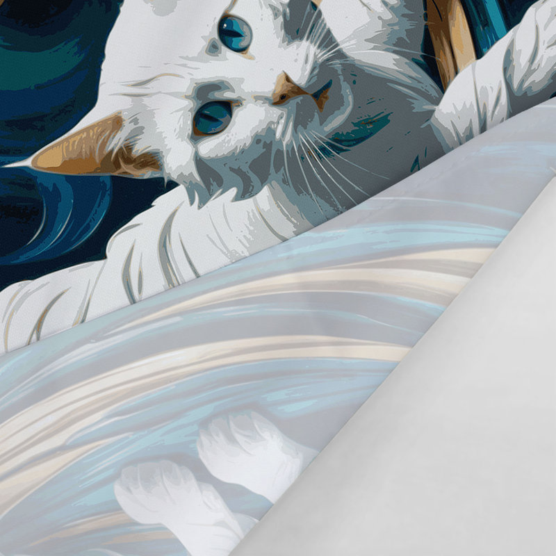 Tapisserie «Cats Turkish Van», 68 po x 80 po