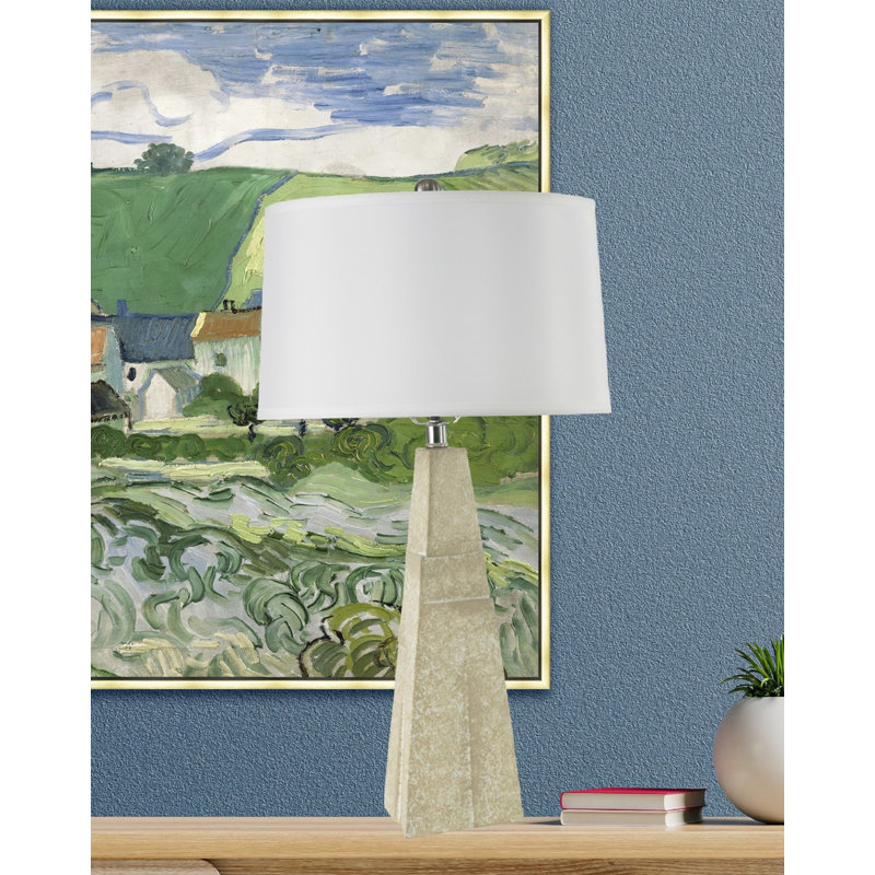 Lampe Wardsboro, Beige albâtre