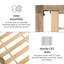 Grand lit plateforme en bois massif Barroso-79007905-106274148