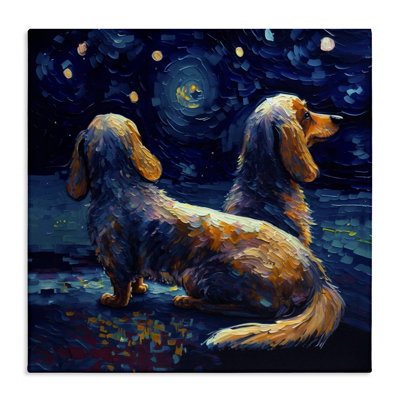  "Van Gogh Style Dogs", art mural par Svetlana Aleynikova