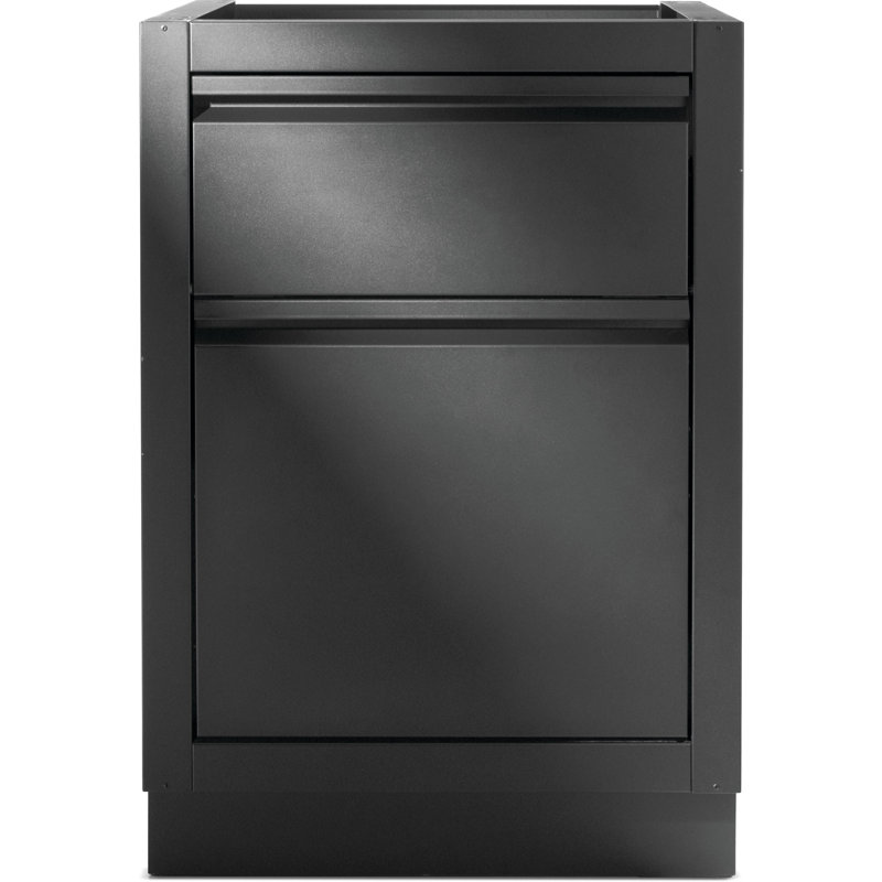 Armoire à déchets OASIS®, noir mat