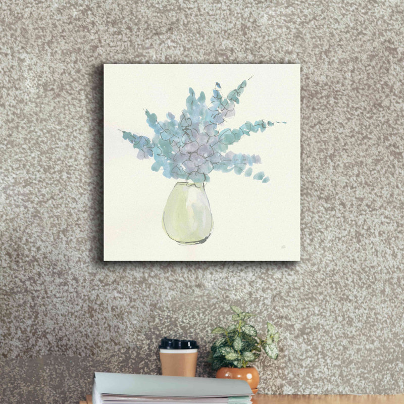 «Plant Eucalyptus IV» par Chris Paschke, H 18 po x l 18 po x P 0,75 po