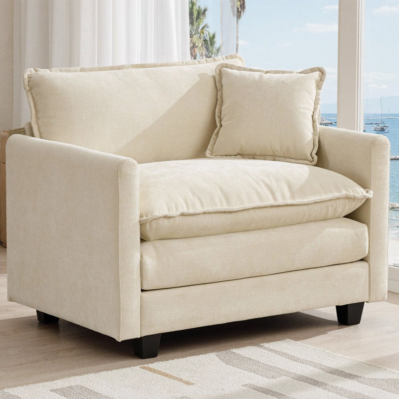 Fauteuil d'appoint Cloud Cloud, Beige