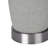 Lighting, 25"H, Table Lamp, Grey Ceramic, Grey Shade