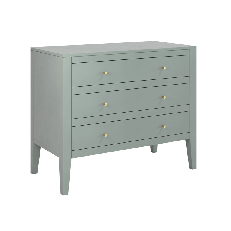 Kwan 104cm W 3 - Drawer Chest of Drawers