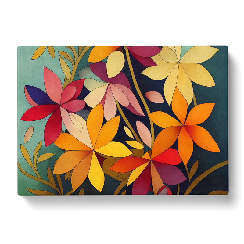 Ultimate Wildflowers Floral - Wrapped Canvas, 50cm H x 76cm W x 3cm D