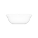 Amiata 60" x 29" Freestanding Soaking Bathtub with No Overflow Hole