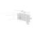 Via 29.76'' H x 47.87'' W Desk Peninsula