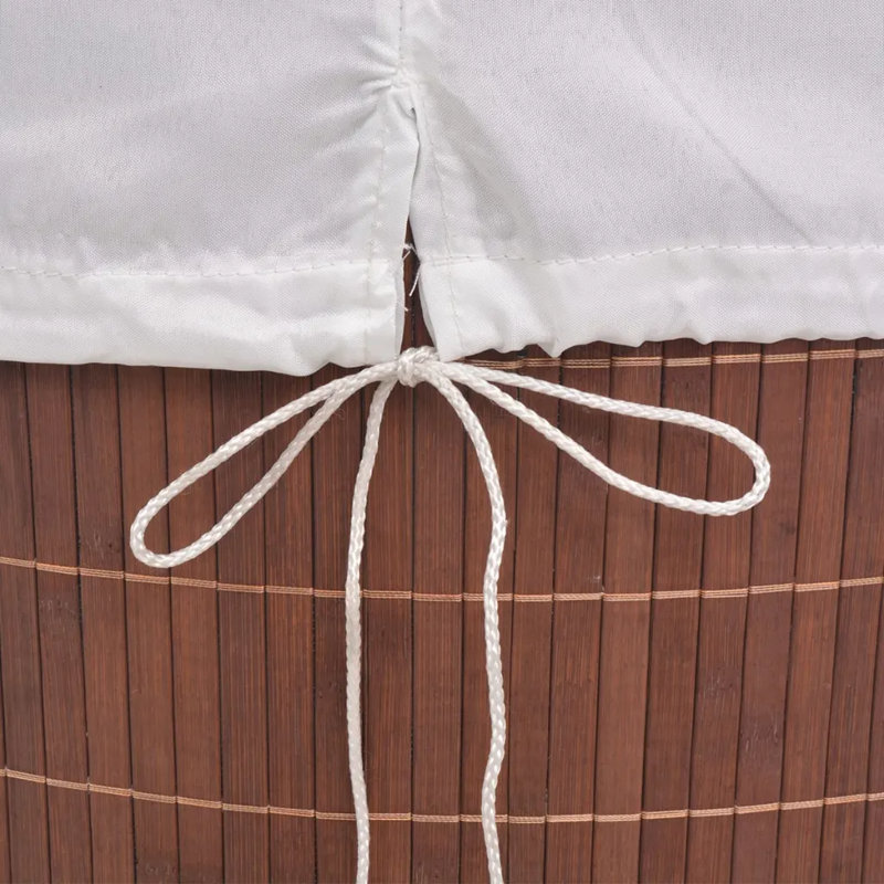 Bamboo Laundry Hamper with Handles