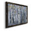 Modern Birch - Reproduction d'art sur toile encadrée-1157179842-1157179843