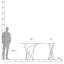 Brindille 52" W Glass Top Console Table-63460480