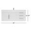 Ensemble de meuble-lavabo simple mural 48 po Glasgow-2003488041-1881700295