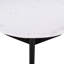 Table d'appoint luxueuse ronde sur pied à piédestal et table d'appoint de salon