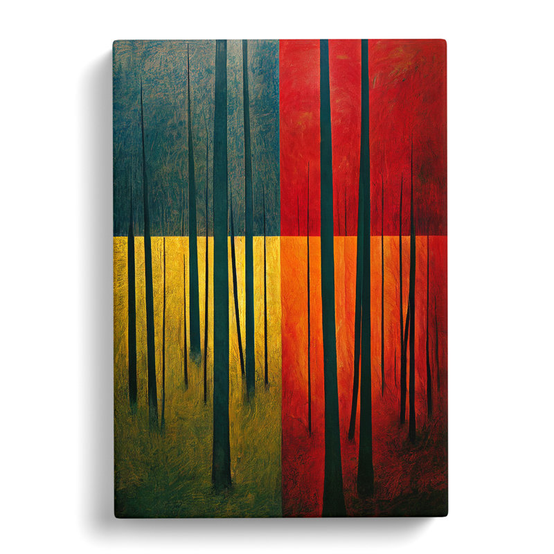 Unique Forest Vol.3 - Wrapped Canvas, 60cm H x 40cm W x 3cm D