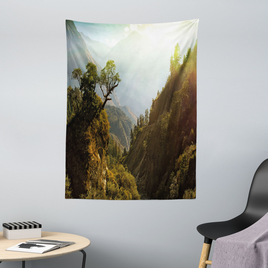 Wandbild Nepal Wald MajestÃ¤tisch