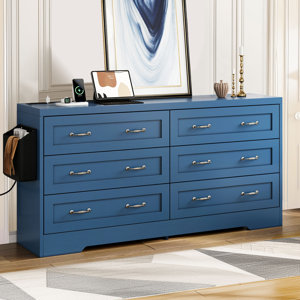 Kolb 6 - Drawer Dresser(black)