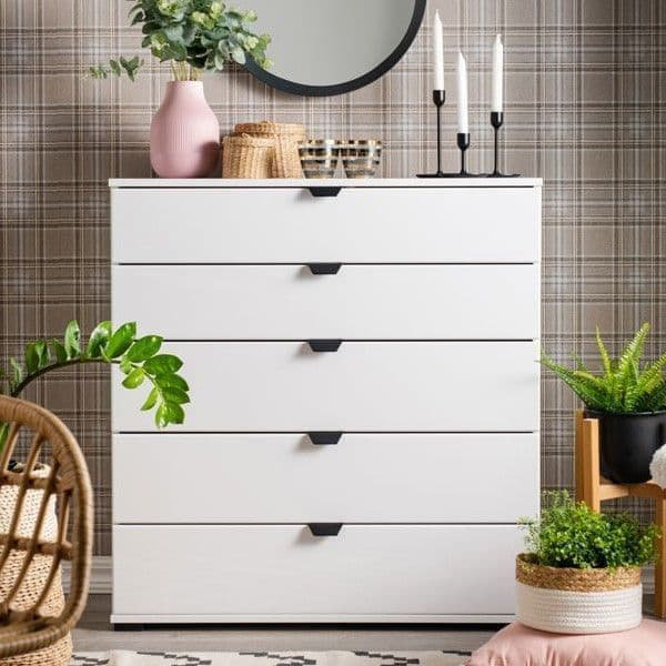 Cailin 90cm W 6 - Drawer Chest of Drawers
