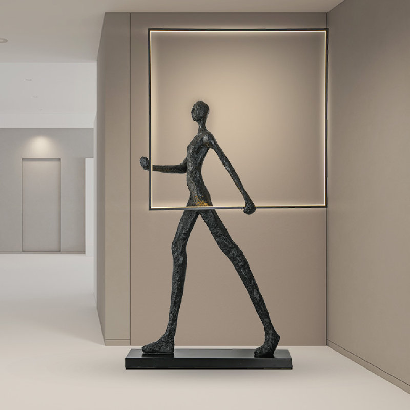 86'' Black LED Novelty Floor Lamp