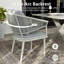 Patio Dining Armchair with Cushion-921831296-921831298