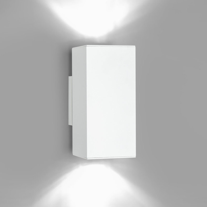 Dau Doble 2 - Light Flush Mount, Matte White Lacquer 