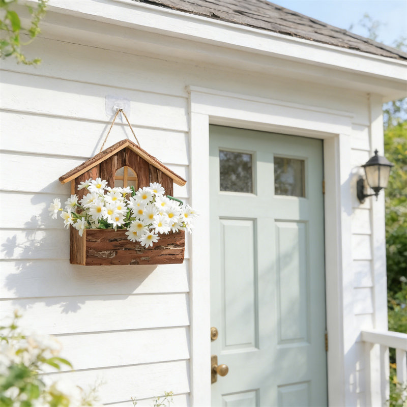 Wall-Mounted Artificial Flower