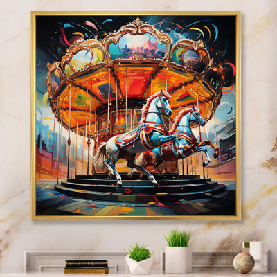" Carousel Horses I "