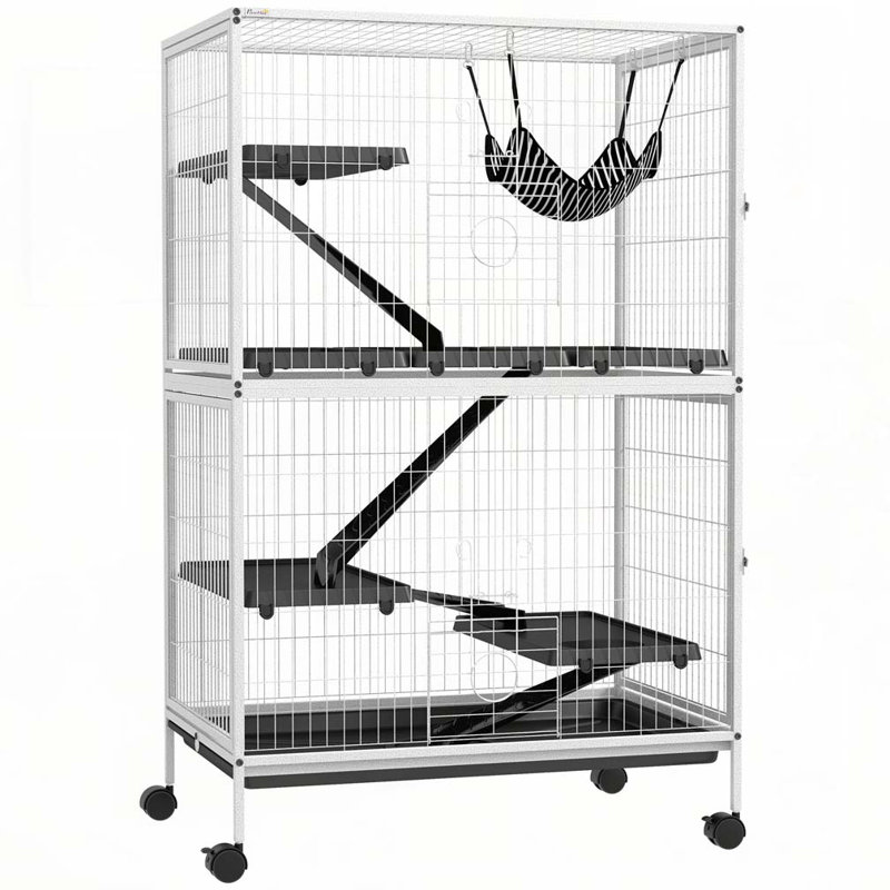 Cage à 5 niveaux H 50 po PawHut