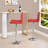 Swivel and Height Adjustable Leather Barstools-1641751573