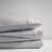 4 Pieces King Cooling Cotton Blend Sheet Set,Grey