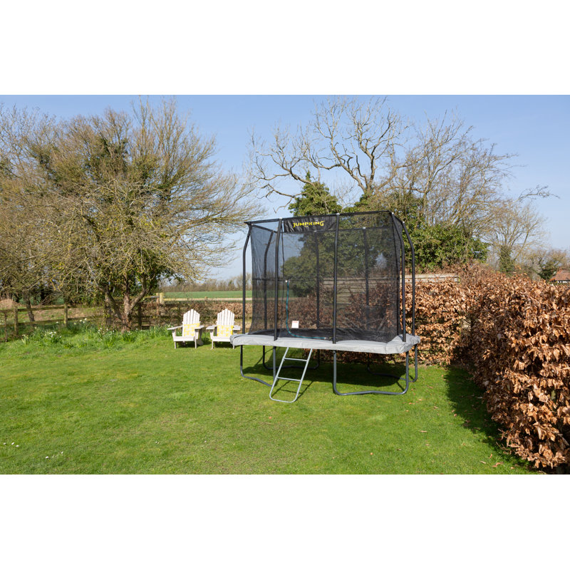 6ft x 9ft JumpKing Rectangular Combo Pro Trampoline with Safety Enclosure