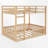 Full Over Full Bunk Bed With Full Guardrails-2058943240