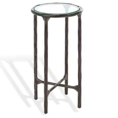 Evelynn 12" Genuine Marble End Table