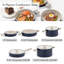 Batterie de cuisine en céramique 8 pièces-115139845