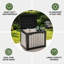 Coffre de terrasse en résine résistant aux intempéries 30 gallons avec serrure Edrosie Inc