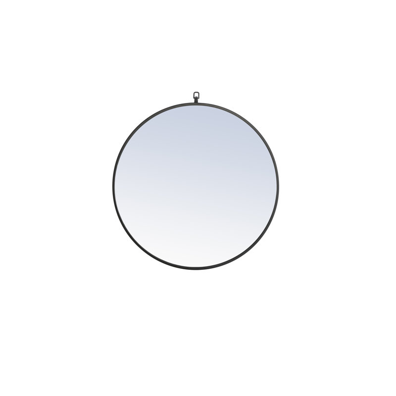 Miroir Cassie, Noir, 39 po x 39 po