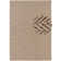 Caen Flatweave Natural Brown Indoor/Outdoor Rug