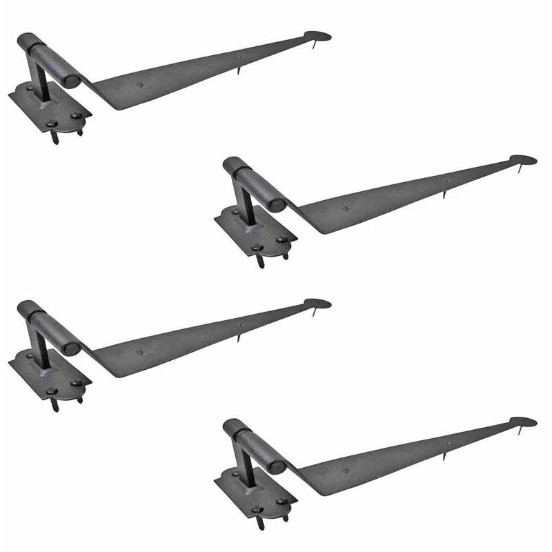 3.5" H x 11.75" W Offset Single Door Hinge (Set of 4)